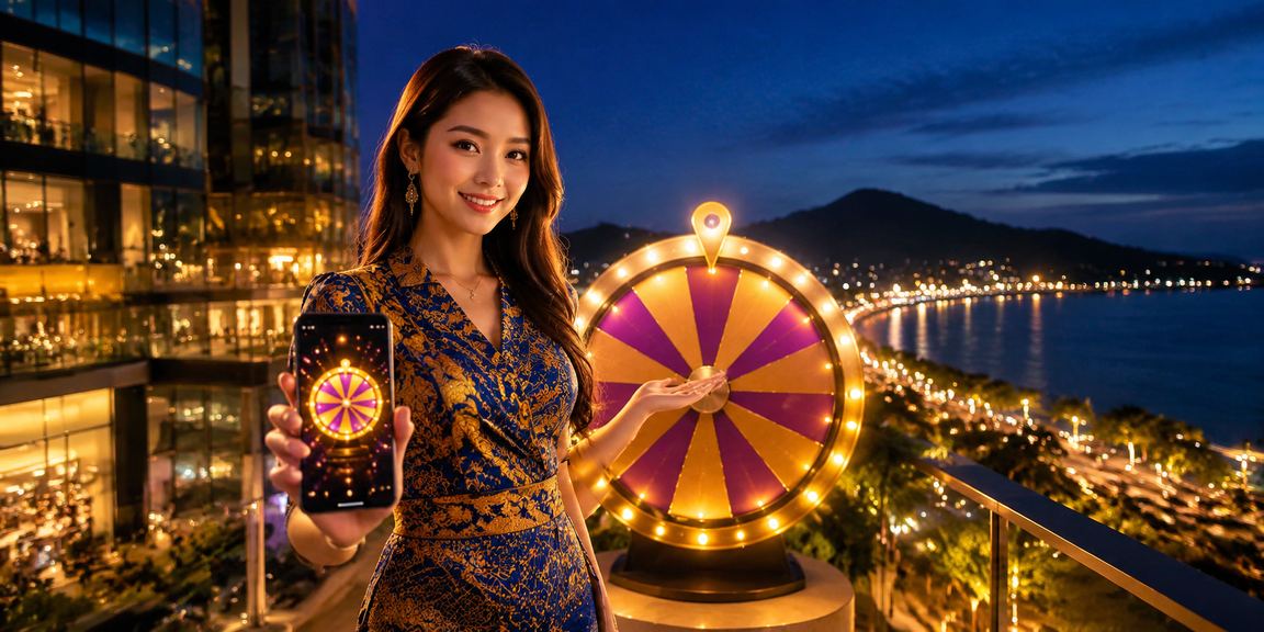 Contoh peralatan roulette dengan nombor odds di meja taruhan